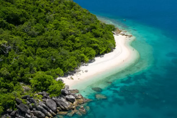 Fitzroy island Nudey beach