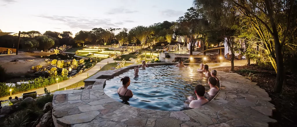 Amphitheatre at the peninsula hot springs